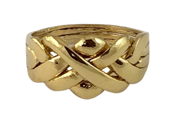 10K Turkish Puzzle Ring