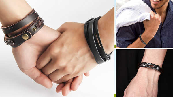 3 Reasons Men Should Wear Leather Bracelets