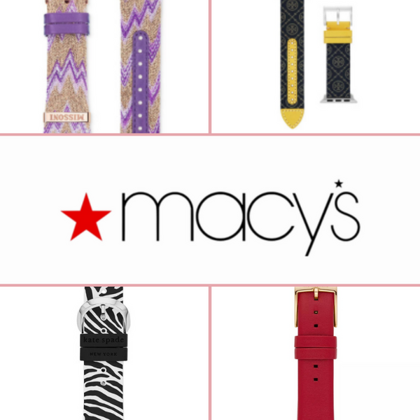 Turn Heads With These Chic and Trendy Watch Bands for Apple Watch® from Macy's!